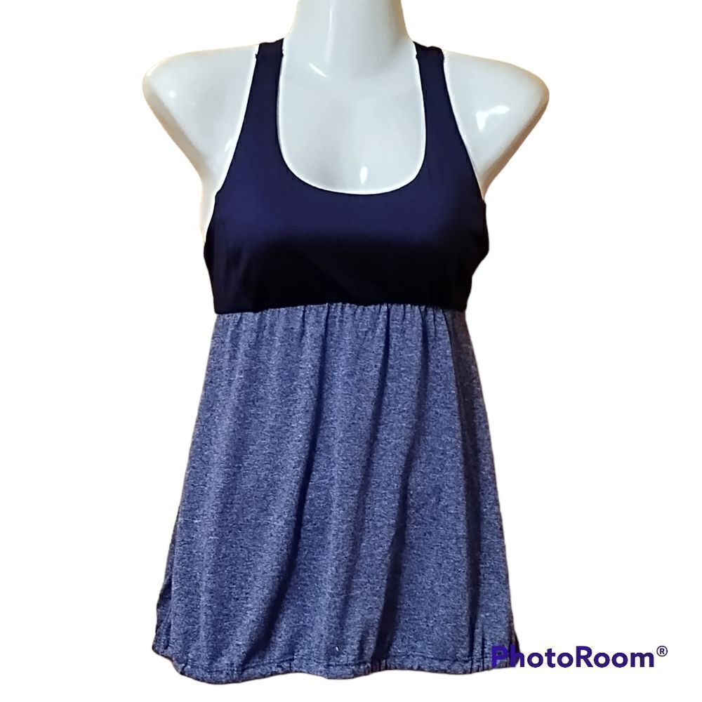 C9 by Champion Swing Activewear Tank Top Sz M Blue Athleisure Gym Shirt